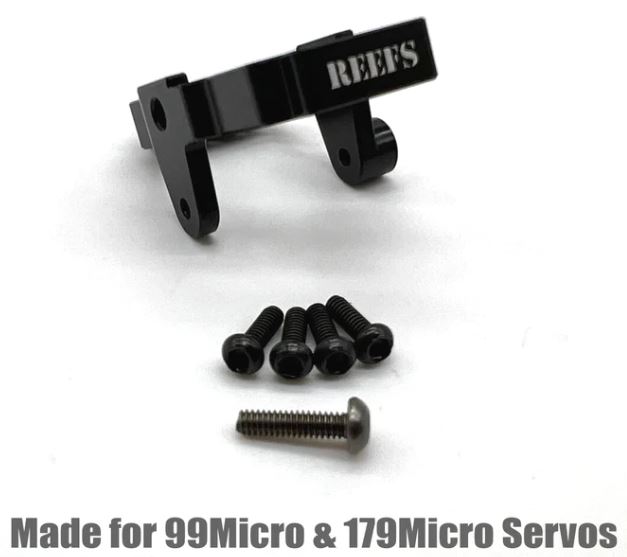 RC Car Action - RC Cars & Trucks | Reef’s RC 99Micro & 179 Micro Servo Mounts For The SCX24 & TRX-M