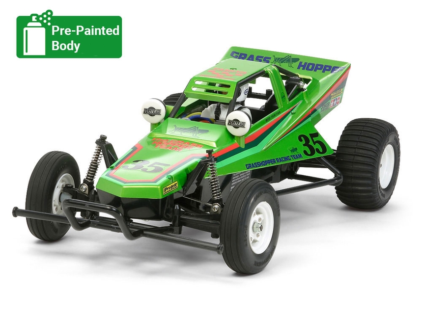 RC Car Action - RC Cars & Trucks | Tamiya Candy Green Edition Grasshopper Kit