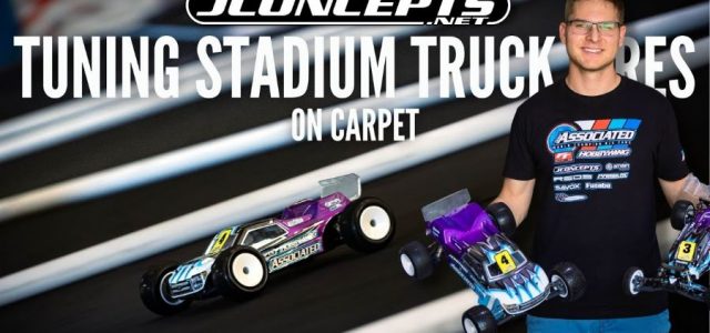 Tuning Stadium Truck Tires On Carpet With JConcepts [VIDEO]