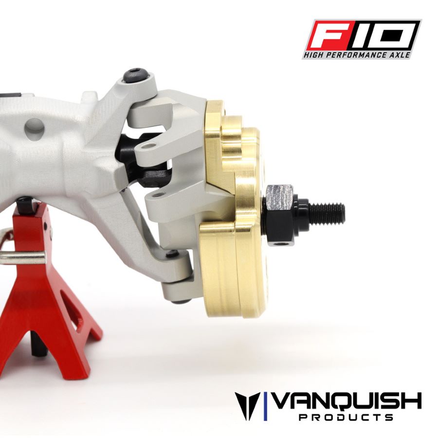 RC Car Action - RC Cars & Trucks | Vanquish Low Offset Brass F10 Portal Knuckle Weights