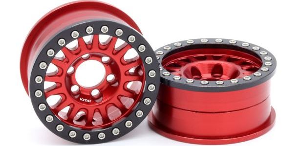 Vanquish Products 1.9″ Aluminum KMC KM445 Impact Beadlock Wheels
