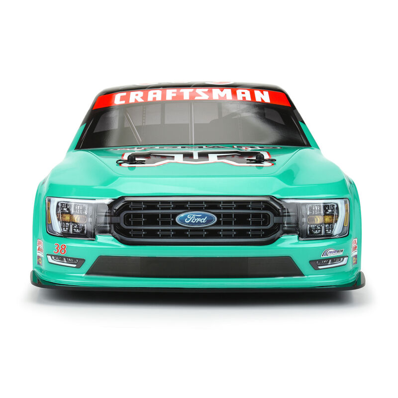 RC Car Action - RC Cars & Trucks | ARRMA Pre-Trimmed 1/7 2023 NASCAR Ford F-150 No.38 Truck LE Body (Teal) For The ARRMA Infraction 6S