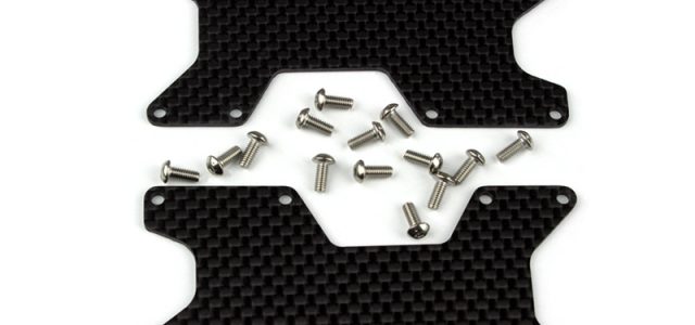 Avid Carbon & G10 Arm Inserts For The HB D8 Worlds Spec Off-Road Buggy