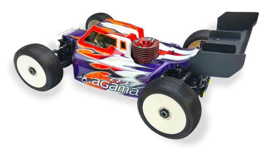 RC Car Action - RC Cars & Trucks | Leadfinger Racing Beretta Clear Body & Front Wing For The Agama N1