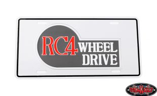 RC4WD Cruiser License Plate