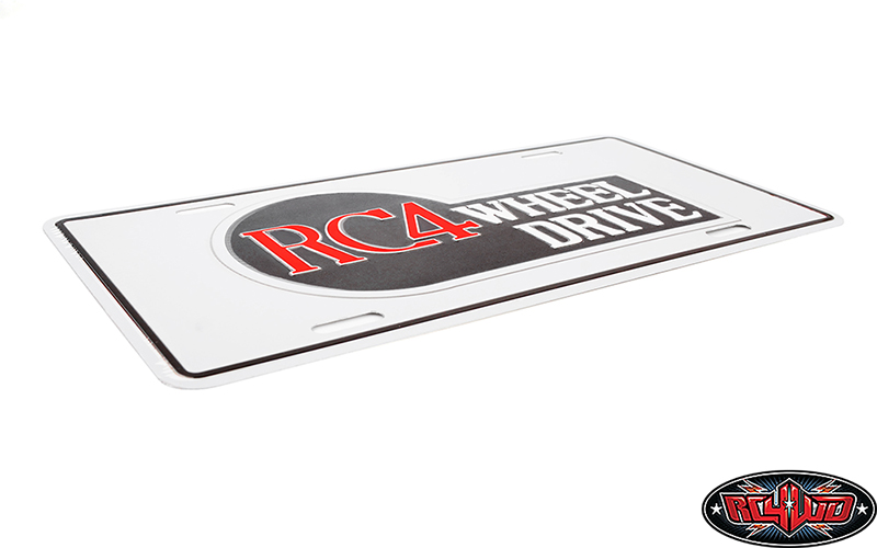 RC Car Action - RC Cars & Trucks | RC4WD Cruiser License Plate