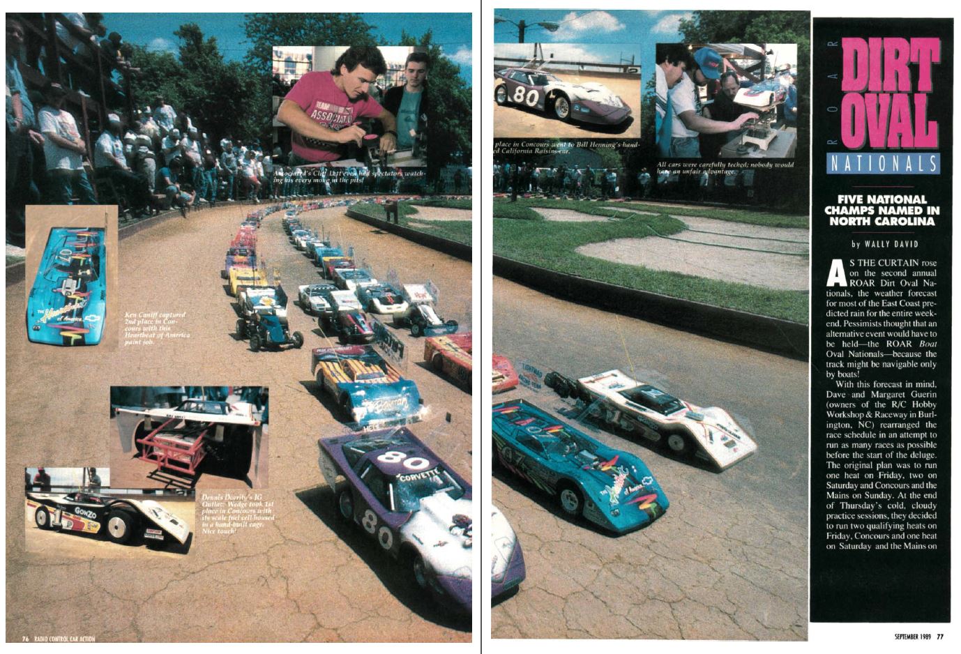 #TBT ROAR Dirt Oval Nationals featured in September 1989 Issue 