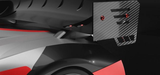 Bittydesign Carbon Fiber Side Dams For 1/8 GT Wings