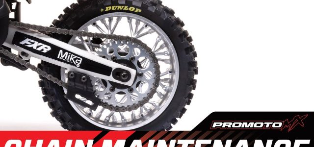 How To: Losi Promoto-MX Chain Maintenance & Setting The Tension [VIDEO]