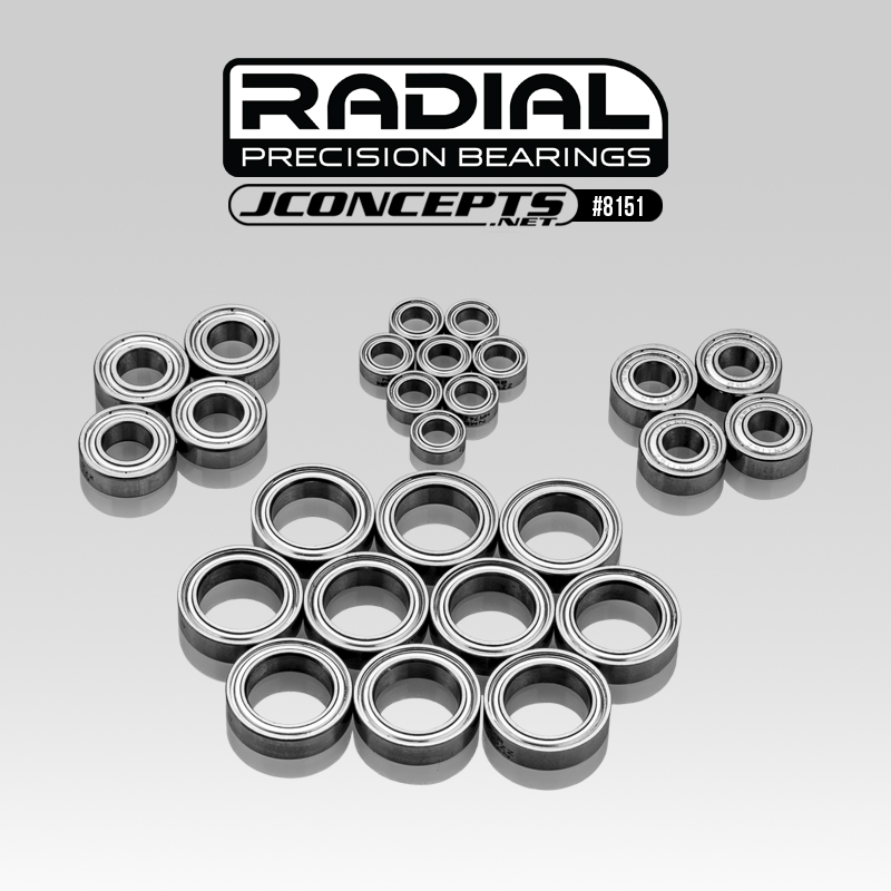 RC Car Action - RC Cars & Trucks | JConcepts RM2 Radial NMB Bearing Set For The Tekno SCT410SL, EB410.2 & ET410.2