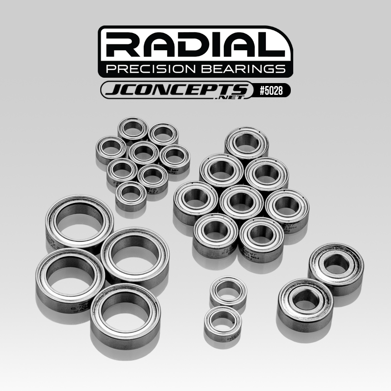 RC Car Action - RC Cars & Trucks | JConcepts Radial NMB Bearing Set For The B6.4, B6.4D, T6.4 & SC6.4