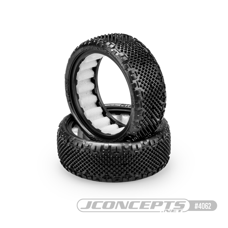RC Car Action - RC Cars & Trucks | JConcepts Wide Fuzz Bite & Pin Swag Front 2WD Buggy Tires