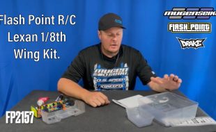 Mugen’s Adam Drake Talks About The Flash Point RC Lexan 1/8 Wing Kit [VIDEO]