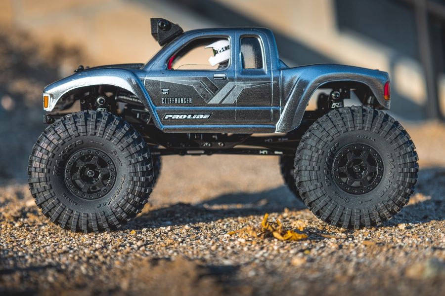 RC Car Action - RC Cars & Trucks | Pro-Line Maxxis Trepador Tires Pre-Mounted On 1.0″ Holcomb Black Wheels