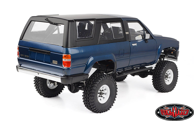 RC Car Action - RC Cars & Trucks | RC4WD 1985 Toyota 4Runner Black, Blue & Gold Hard Body Complete Set