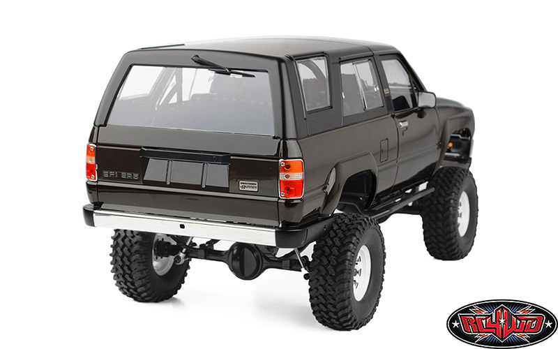 RC Car Action - RC Cars & Trucks | RC4WD 1985 Toyota 4Runner Black, Blue & Gold Hard Body Complete Set