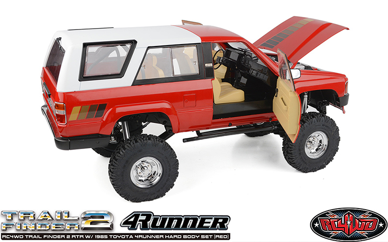 RC Car Action - RC Cars & Trucks | RC4WD Trail Finder 2 RTR Now A Red 1985 Toyota 4Runner Hard Body Set [VIDEO]