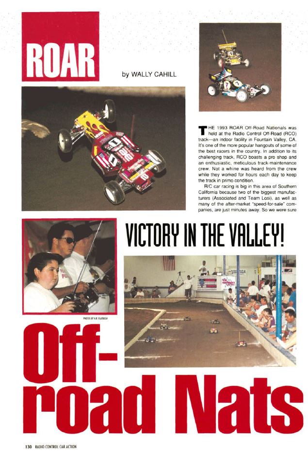 RC Car Action - RC Cars & Trucks | #TBT 1993 ROAR 1/10 Electric Off-Road Nationals Covered in January 1994 Issue