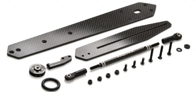 Exotek Carbon Fiber Adjustable Wheelie Bar Set For The Losi 22S Drag Kit