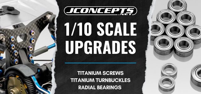 JConcepts Titanium Screws, Bearings & Turnbuckles 1/10 Upgrade Parts [VIDEO]