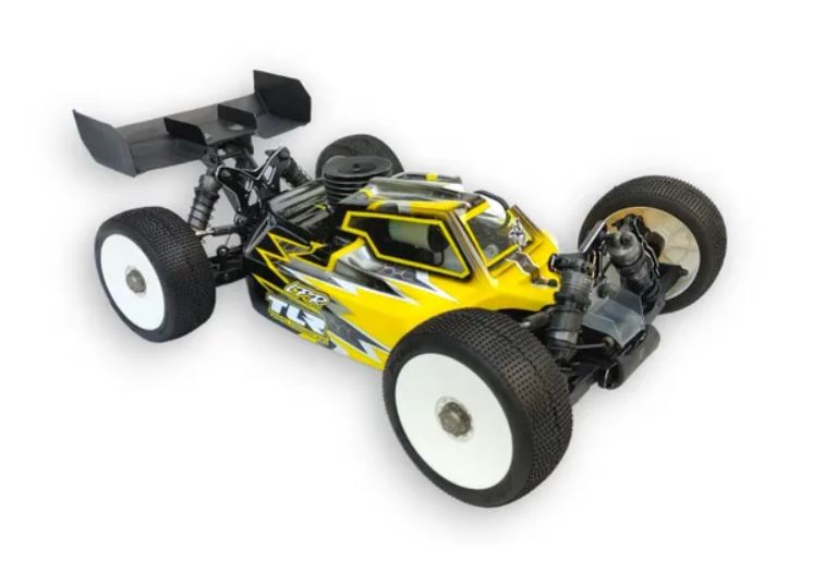 RC Car Action - RC Cars & Trucks | Leadfinger Racing Beretta Clear Body For The TLR 8IGHT-X/E 2.0 Nitro & Electric Buggy