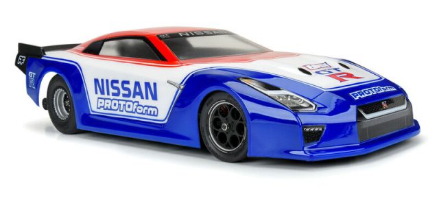 PROTOform 1/16 Nissan GT-R R35 Pro Mod Clear Body For The Losi Mini Drag Car