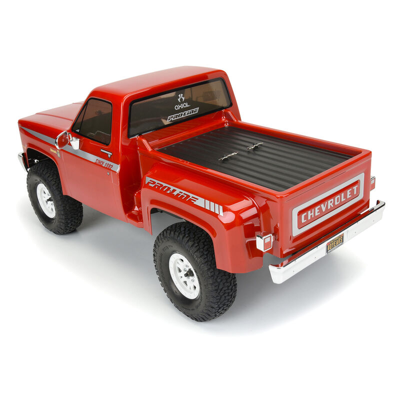 RC Car Action - RC Cars & Trucks | Pro-Line 1982 Chevy K-10 Clear Body Set With Scale Molded Accessories