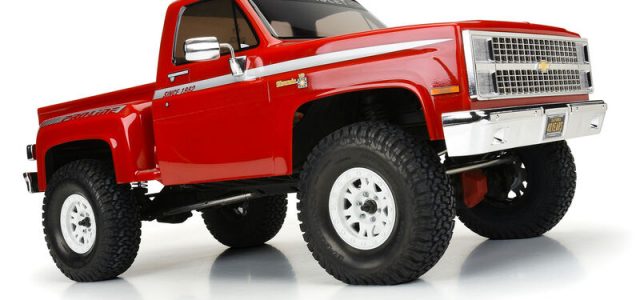 Pro-Line 1982 Chevy K-10 Clear Body Set With Scale Molded Accessories