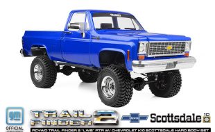 RC4WD Trail Finder 2 “LWB” RTR With A Chevrolet K10 Scottsdale Hard Body Set [VIDEO]
