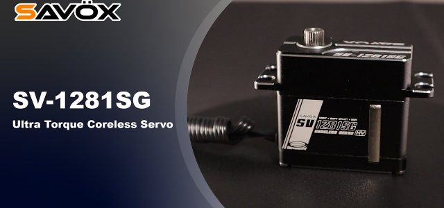 Savox SV-1281SG Ultra Torque Coreless Servo [VIDEO]