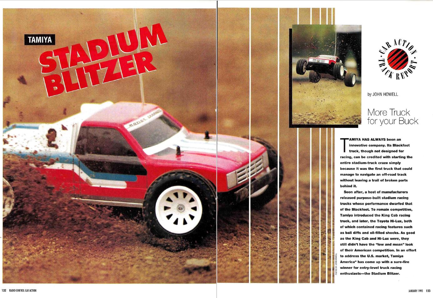 #TBT The Tamiya Stadium Blitzer is Reviewed in the January 1993 Issue