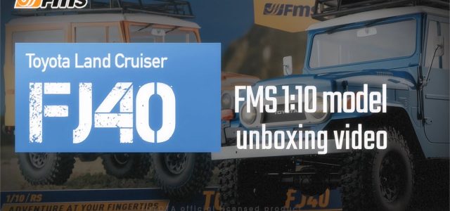 Unboxing The FMS 1/10 Toyota FJ40 [VIDEO]