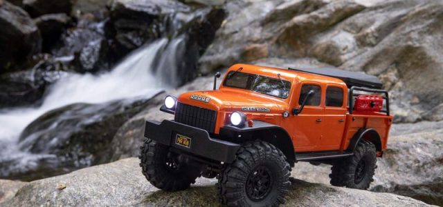 Axial Dodge Power Wagon RTR 1/24 SCX24 Brushed 4WD Rock Crawler [VIDEO]