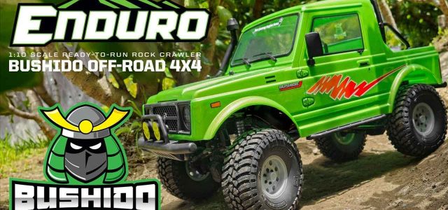 Element RC RTR Bushido Green Enduro Trail Truck [VIDEO]