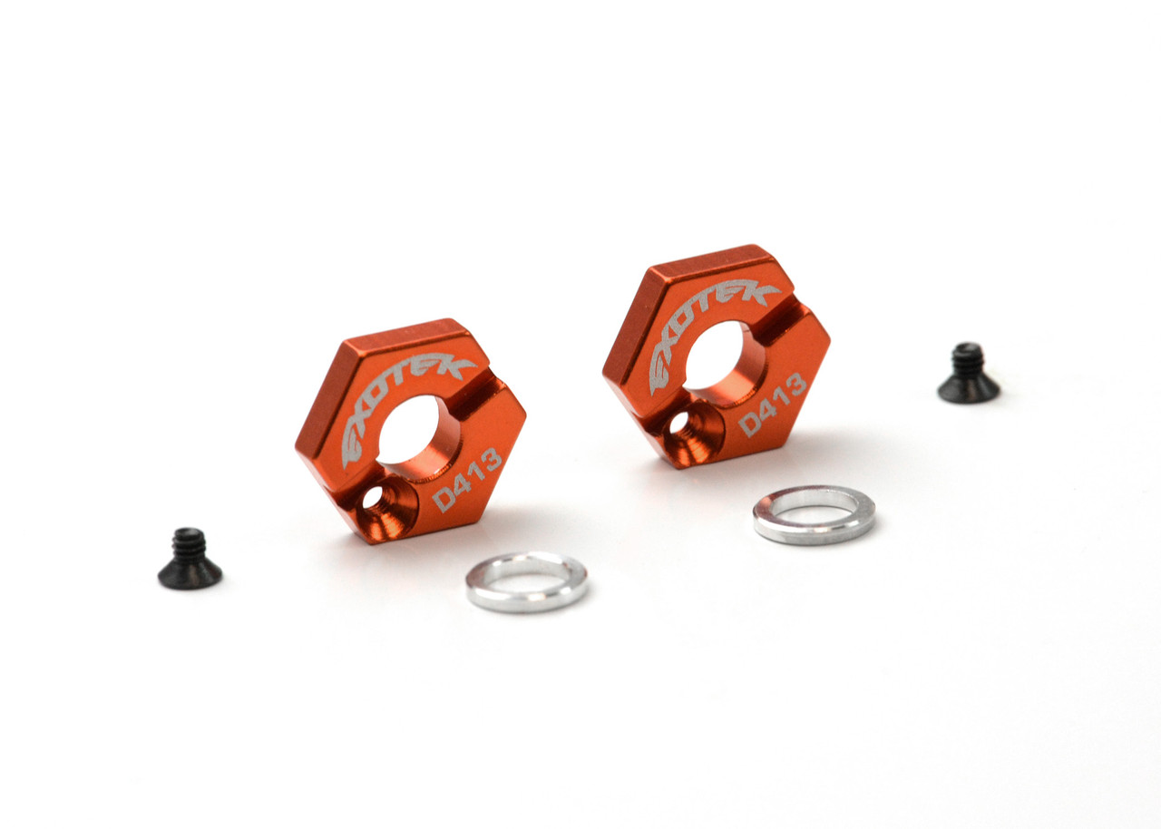RC Car Action - RC Cars & Trucks | Exotek Front Locking & Rear Clamping Hex Sets For The HPI D2 & D4 Series
