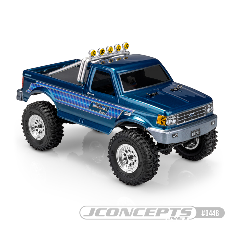 RC Car Action - RC Cars & Trucks | JConcepts 1987 Ford F-250 BIGFOOT Street Cruiser Clear Body