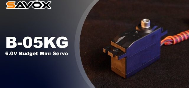 Savox B-05KG Budget Mini Servo [VIDEO]