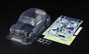 Tamiya Clear Body Set For The Fiat Abarth 1000 TCR Berlina Corse