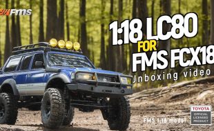 Unboxing The FMS 1/18 FCX18 LC80 Toyota Land Cruiser [VIDEO]