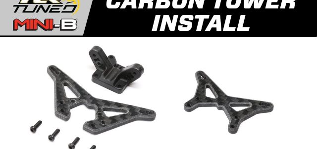 How To: Installing Carbon Shock Towers In The Losi Mini-B [VIDEO]