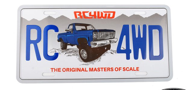 RC4WD K10 License Plate