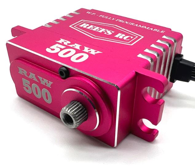 Reef's RC Limited Edition RAW500 Pink Servo - RC Car Action
