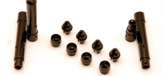 STRC Brass Axles Tubes & Shock Components For The Axial SCX10 Pro 4×4