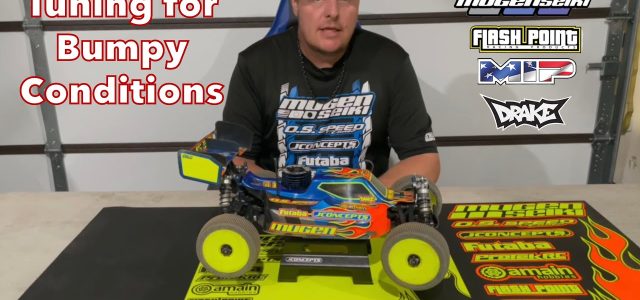 Tuning For Bumpy Track Conditions With Mugen’s Adam Drake [VIDEO]