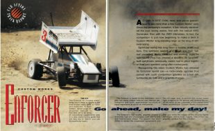 #TBT Custom Works Enforcer Sprint Car – Reviewed in November 1992 Issue