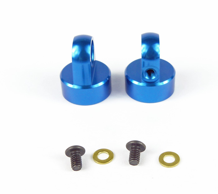RC Car Action - RC Cars & Trucks | Custom Works Vented Shock Caps For The Small Bore MDXV2 Shocks
