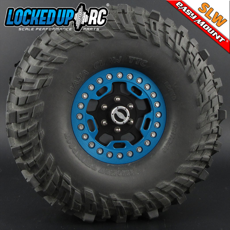 RC Car Action - RC Cars & Trucks | Locked Up RC 1.9″ Gridlock Bead Lock Rings Now In Blue & Red