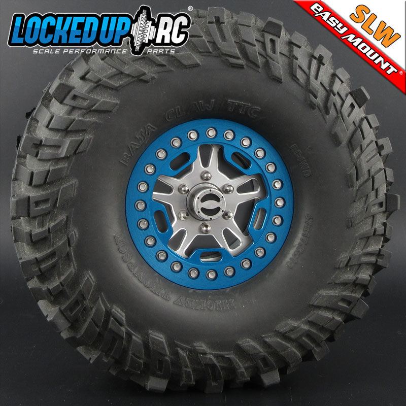 RC Car Action - RC Cars & Trucks | Locked Up RC 1.9″ Gridlock Bead Lock Rings Now In Blue & Red