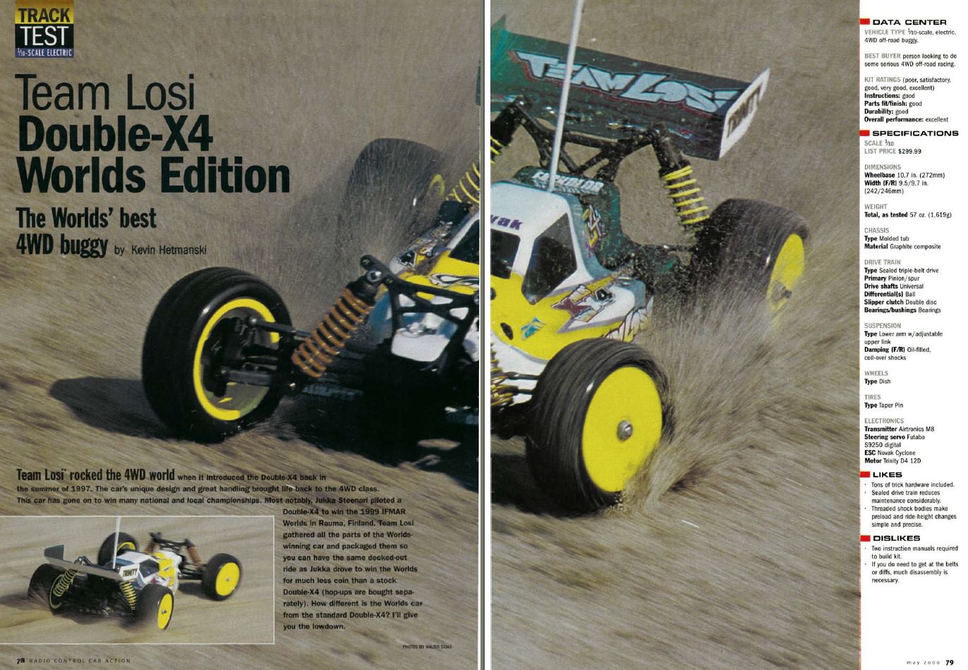 #TBT Losi XX-4 Worlds car Covered in May 2000 Issue