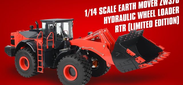 Product Showcase: 4WD Limited Edition RTR ​1/14 Earth Mover ZW370 Hydraulic Wheel Loader [VIDEO]